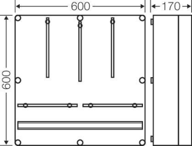 HENS Mi-Zählergehäuse             MI2800 