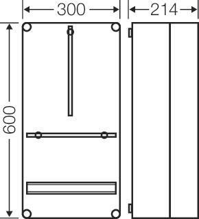 HENS Zählergehäuse                MI2410 