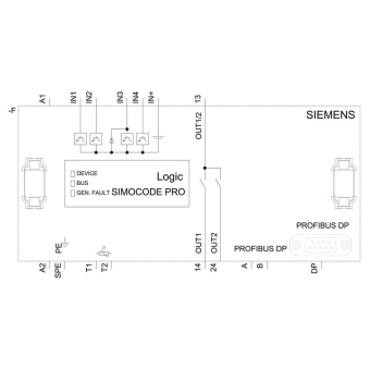 SIEM Grundgerät Simocode 3UF7020-1AB01-0 