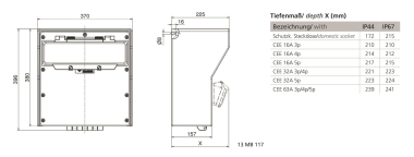 Bals Wandverteiler Vollgummi     5402051 