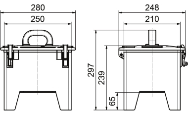 BALS CEE-Vollg.-Verteiler tragb.  522590 