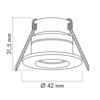 Nobile LED Mini Spot 30R      1480301010 