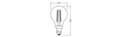 Ledvance LED Classic P 60 Filament 