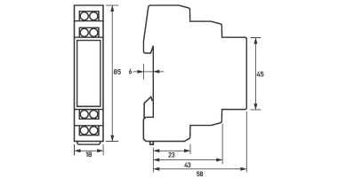 DOEP Stromstossrelais 24V         SIR16L 