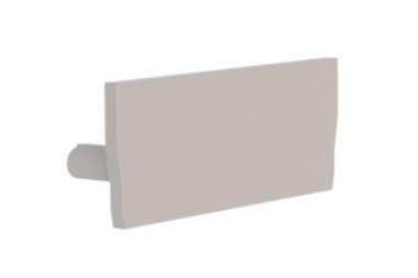 Radium      ENDCAP PROFILE MEDIUM U FLAT 