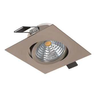EGLO LED-Einbauspot 88x88 Nickel   98308 