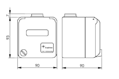 TG Gehäuse IP44 AP           H02000A0094 