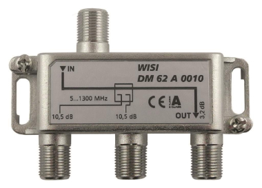 WISI 2-fach Abzweiger          DM62A0010 