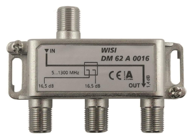 WISI 2-fach Abzweiger          DM62A0016 