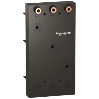 Schneider Montageplatte 1x4p    LV429373 