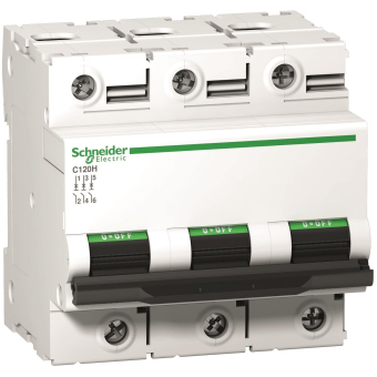 Schneider LS-Schalter C120H 3p  A9N18424 