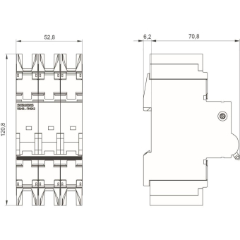 Siemens 5SJ43067HG42 Leistungsschutz- 