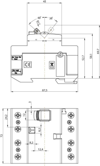 ETI EFI-P4 A-Typ 4-polig 40A   002061532 