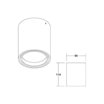 BRUM LED-Anbaudownlight 230 V   12394173 
