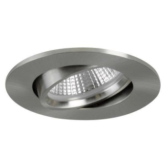 BRUM LED-Einbaustrahl 6W nickel INDIWO68 
