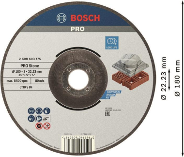 Bosch Trennscheibe gekröpft   2608603175 