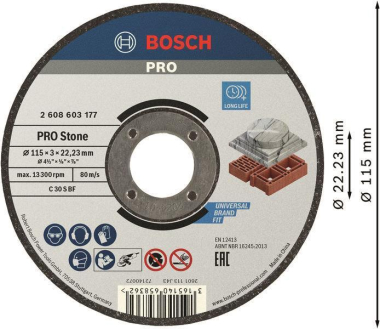 Bosch Trennscheibe gerade     2608603177 