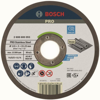 Bosch Trennscheibe gerade     2608600093 