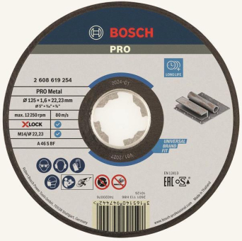 Bosch 2608619254         X-LOCK TRENNSCH 
