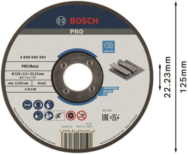 Bosch Trennscheibe gerade     2608600394 