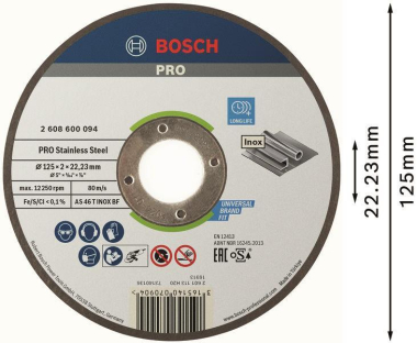 Bosch Trennscheibe ger.       2608600094 