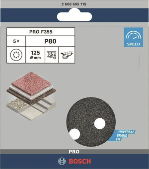 Bosch 5Schleifblatt F355      2608605115 
