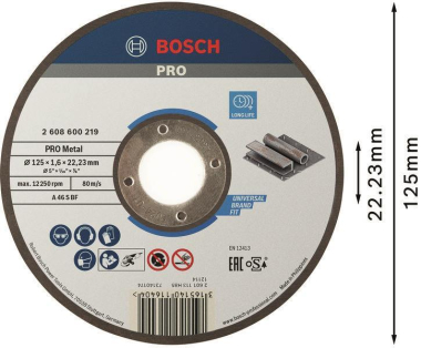 Bosch Trennscheibe 125mm      2608600219 