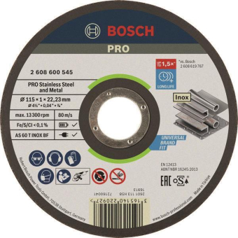 Bosch Trennscheibe gerade     2608600545 