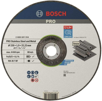 Bosch Trennscheibe gekröpft   2608601514 