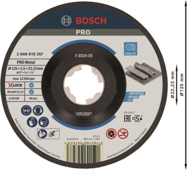 Bosch 2608619257         X-LOCK TRENNSCH 