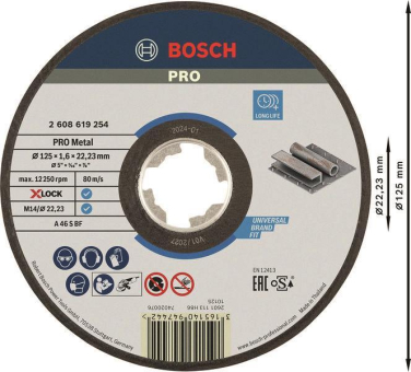 Bosch 2608619254         X-LOCK TRENNSCH 