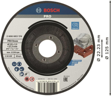 Bosch Trennscheibe gekröpft   2608603174 