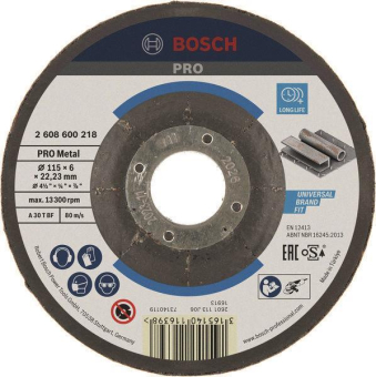 Bosch Schruppscheibe gekröpft 2608600218 