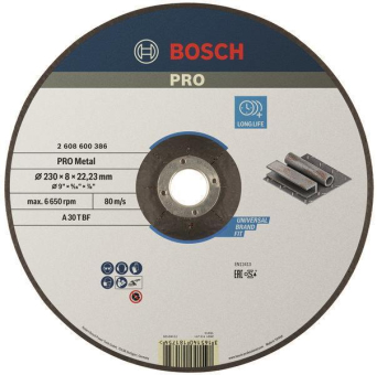 Bosch Schruppscheibe gekröpft 2608600386 