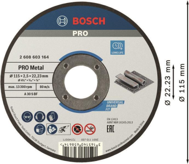Bosch Trennscheibe gerade     2608603164 