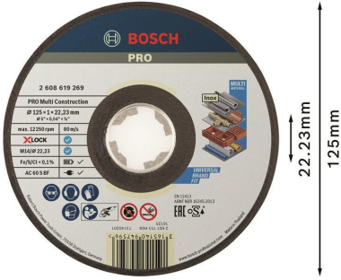 Bosch 2608619269         X-LOCK TRENNSCH 