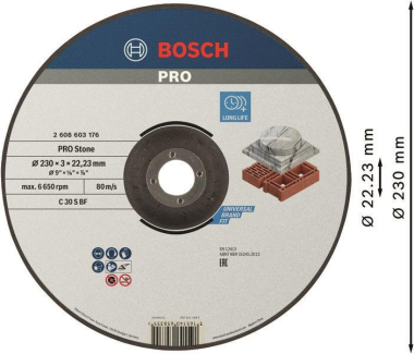 Bosch Trennscheibe gekröpft   2608603176 