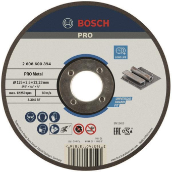 Bosch Trennscheibe gerade     2608600394 