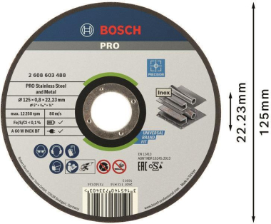 Bosch Trennscheibe gerade     2608603488 