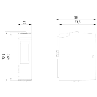SIEM SIMATIC ET 200SP 3RK7136-6SC00-0BC1 