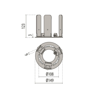 PIL BASE INOX HU KHA             3114401 