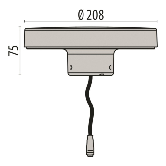 PIL LED Poller und Gartenleuchte  304092 