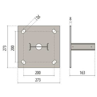 PIL PIASTRA FR MIMIK10 POST AN96 3112994 