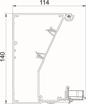 OBO GAD UEL Geräteeinbaukanal Design 