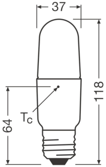 LEDV LED Stick 9-75W/827 1050lm 