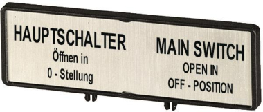 EATON ZFS61/62-P3 Träger m.Schild 065739 