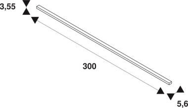 SLV S-TRACK 3-Phasen-EBschiene   1006515 