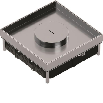 Hager Edelstahlkassette Q12   EKQ120TM25 