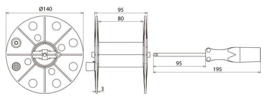DEHN          DH K 80 BS ML0.75 L100M RT 