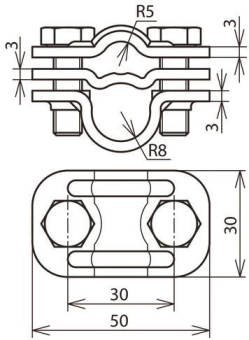 DEHN Trennklemme St/Tzn           459000 